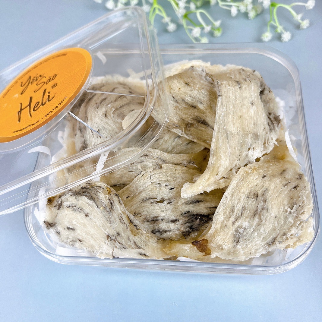 Yến THÔ Heli ít lông - 100gr