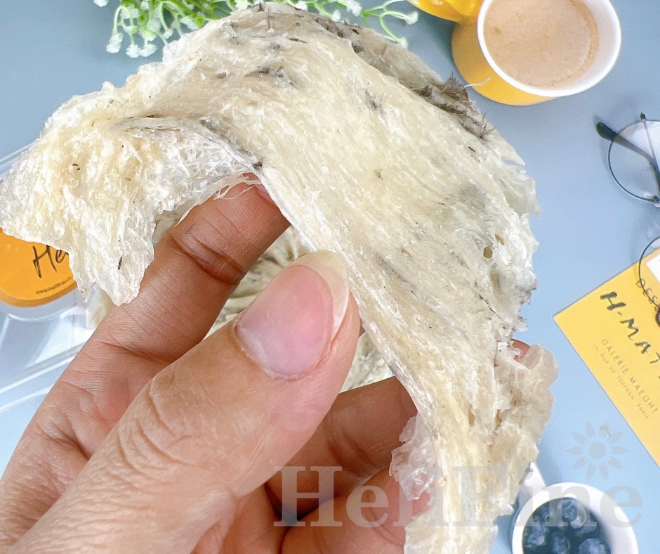 Yến THÔ Heli ít lông - 100gr