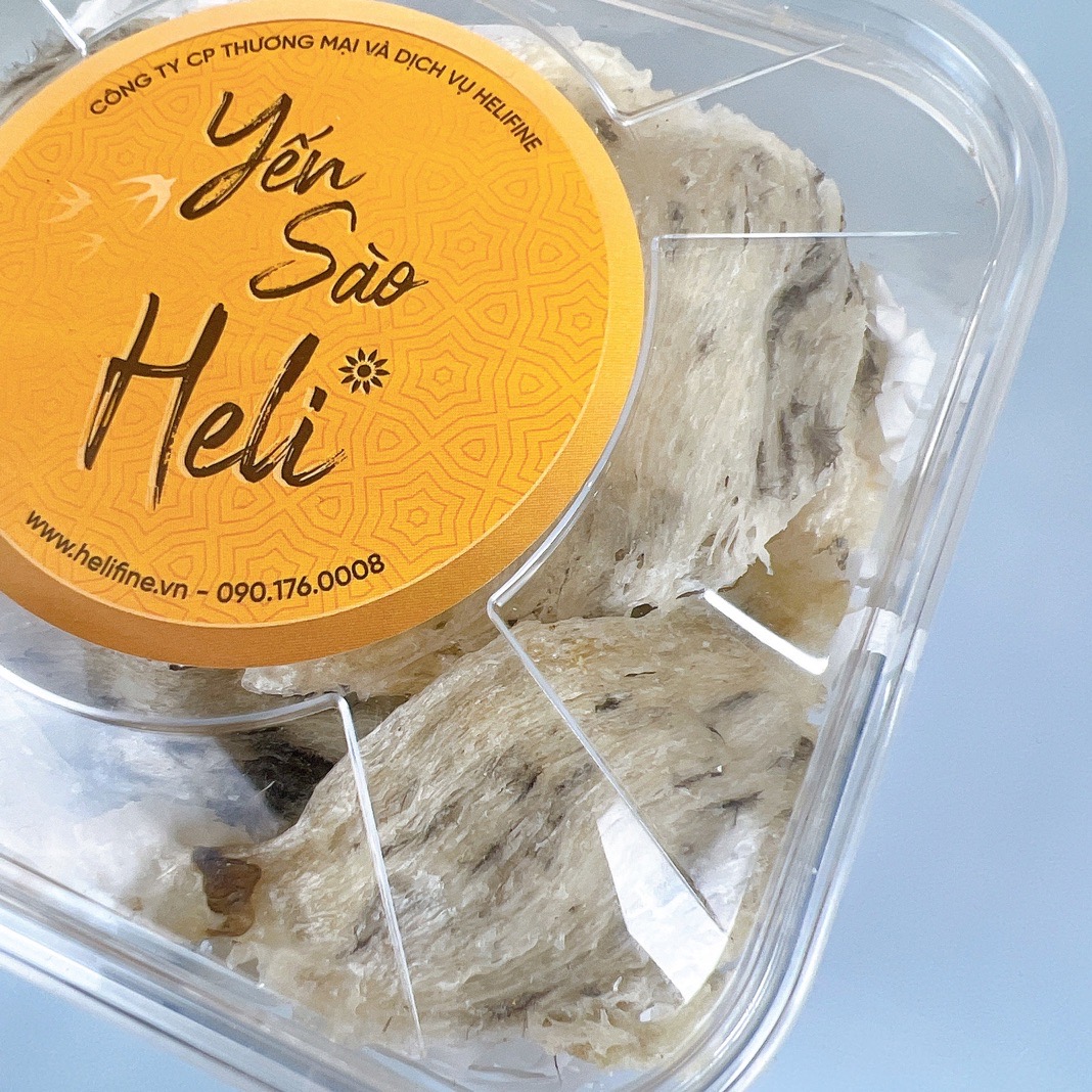 Yến THÔ Heli ít lông - 100gr