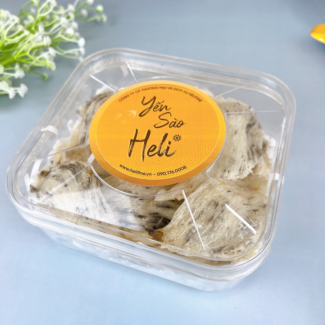 Yến THÔ Heli ít lông - 100gr
