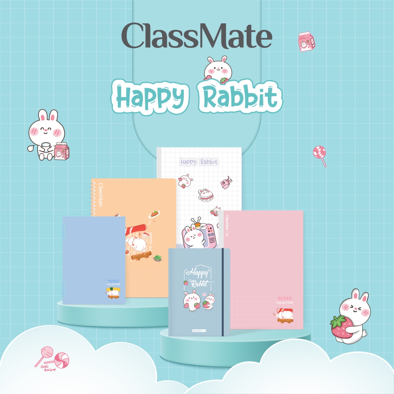 Bá»™ sưu táºp Happy Rabbit– Công ty Cổ phần đầu tư quốc tế Hải HÃ