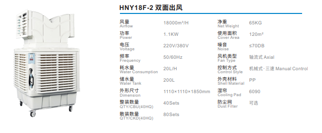 Máy làm mát công nghiệp HNY18F-2