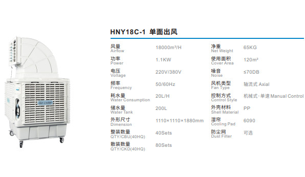 Máy làm mát công nghiệp 18C-1