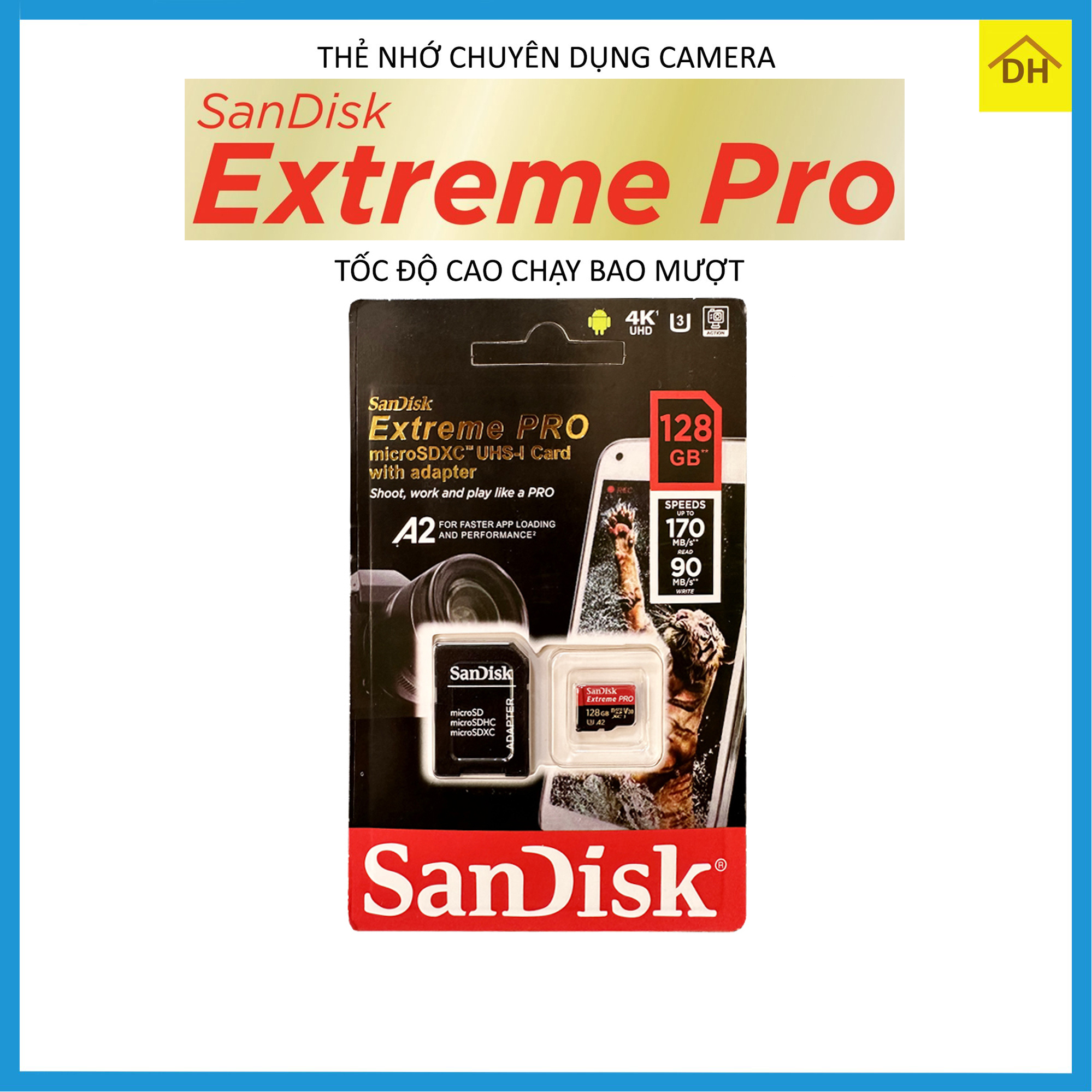 Kèm thẻ nhớ 128GB