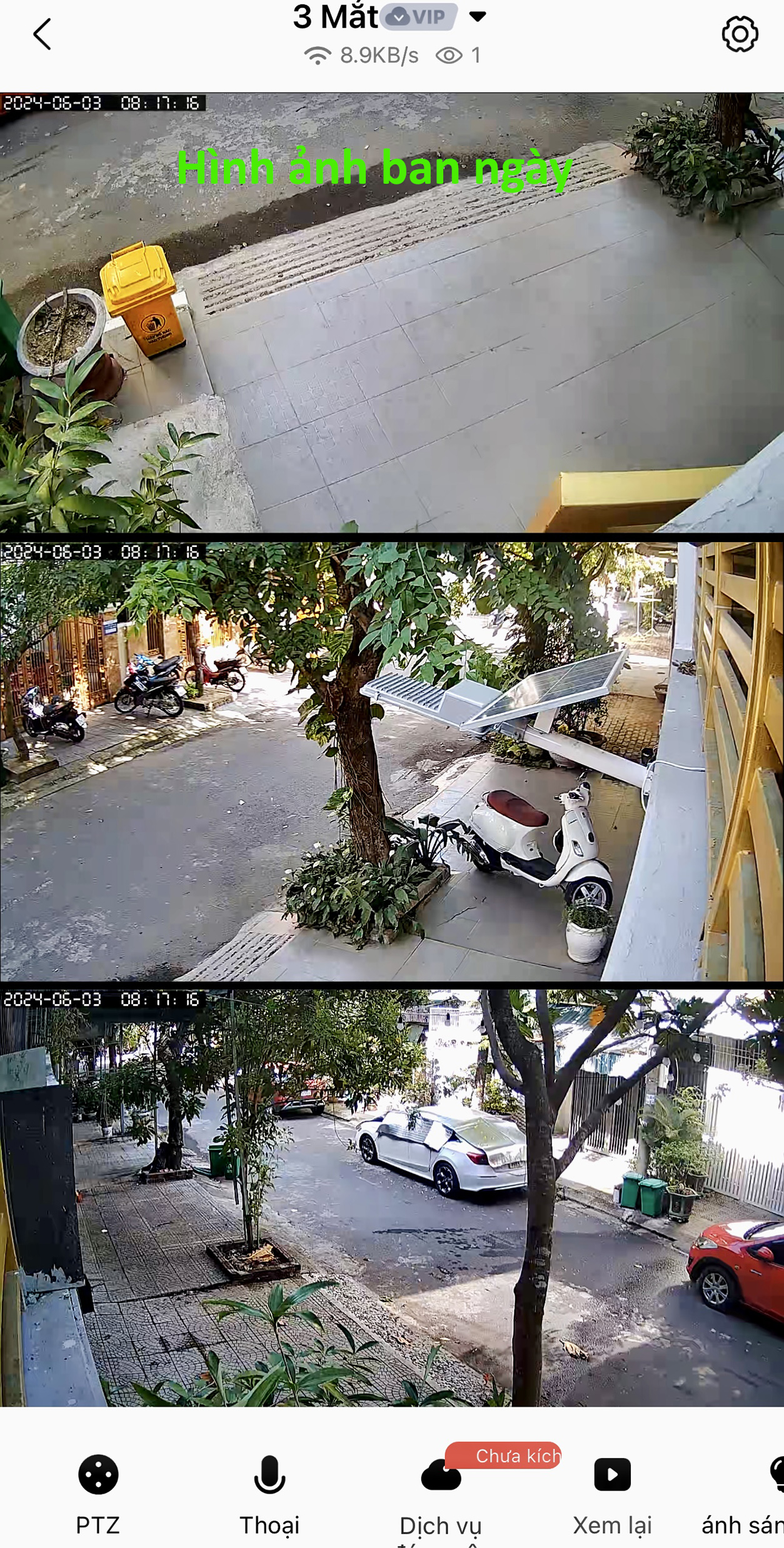 Camera YOOSEE 4 Mắt Q56 Xem 3 Khung Hình 12M Rõ Nét, Xoay 360 Độ- Đàm Thoại 2 Chiều- Báo Động Chống Trộm- Ban Đêm Có Màu- Wifi Không Dây Ngoài Trời