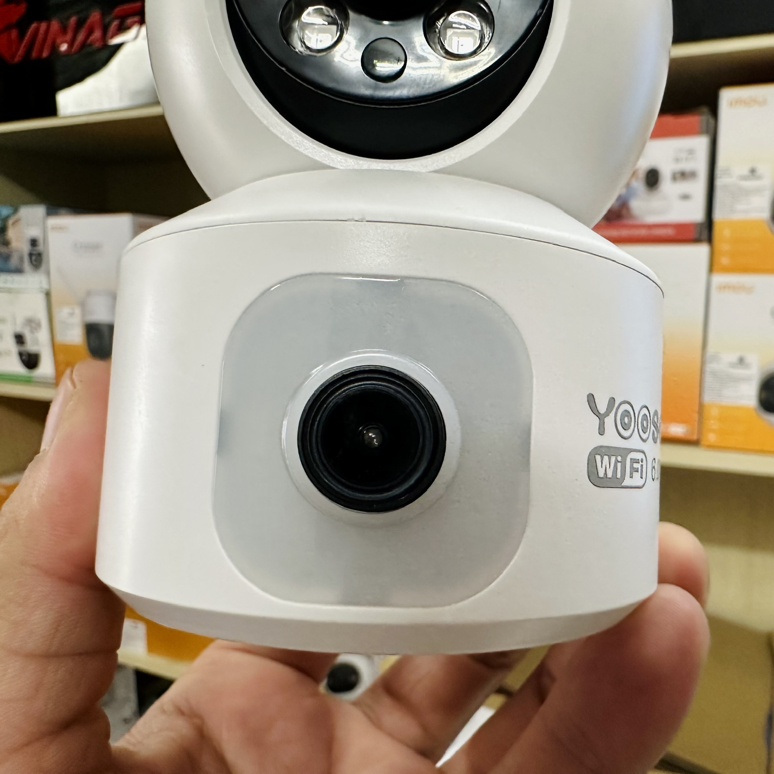 Camera YOOSEE 2 Mắt 12.0M/15M Xoay 360 Độ- Xem 2 Vị Trí Khác Nhau Trên 1 Camera- Đàm Thoại 2 Chiều- Báo Động Chống Trộm- Ban Đêm Có Màu- Wifi Không Dây Trong Nhà
