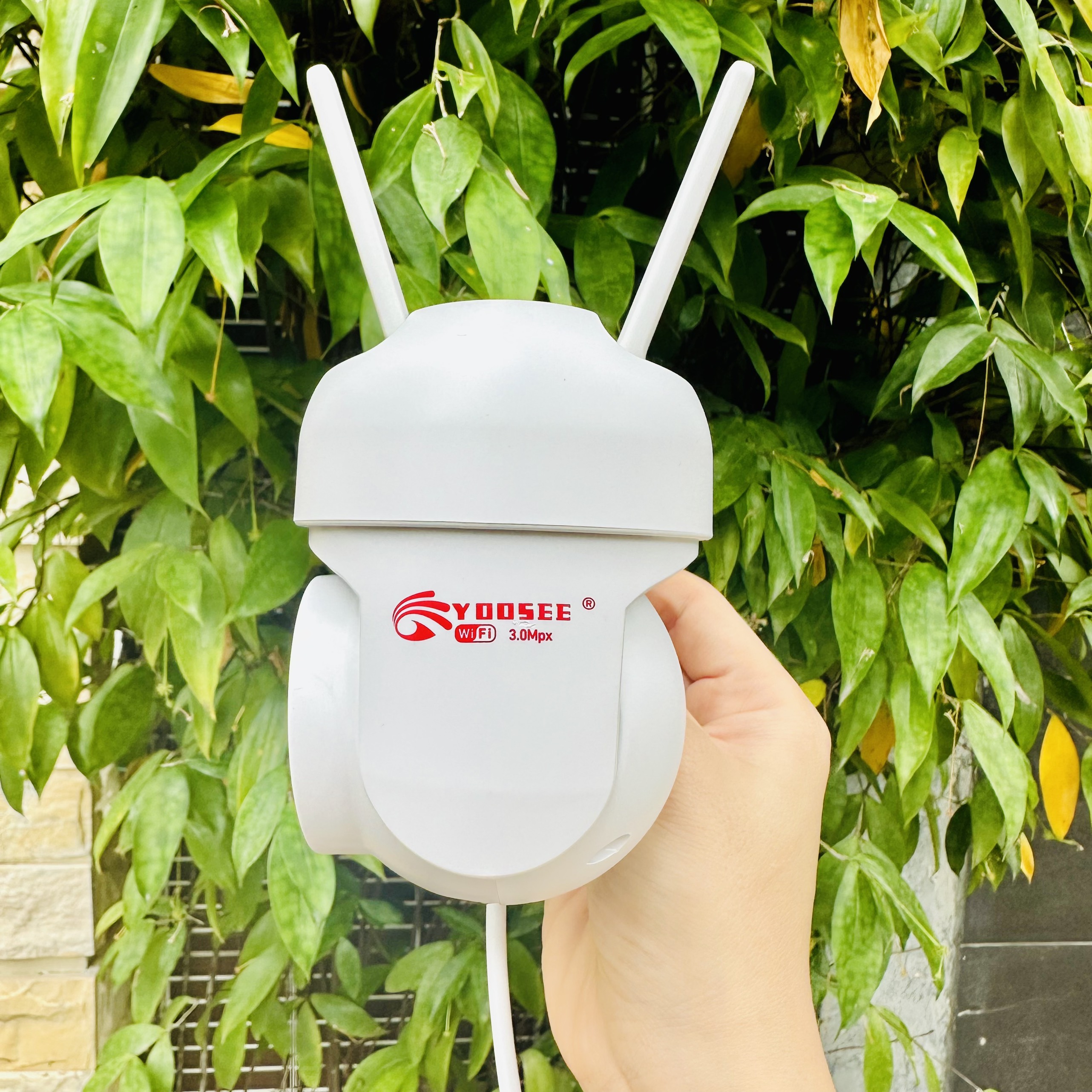 Camera YOOSEE PTZ 5M Mini (Nhỏ nhất)  Xoay 360 Độ- Đàm Thoại 2 Chiều- Báo Động Chống Trộm- Ban Đêm Có Màu- Wifi Không Dây Ngoài Trời
