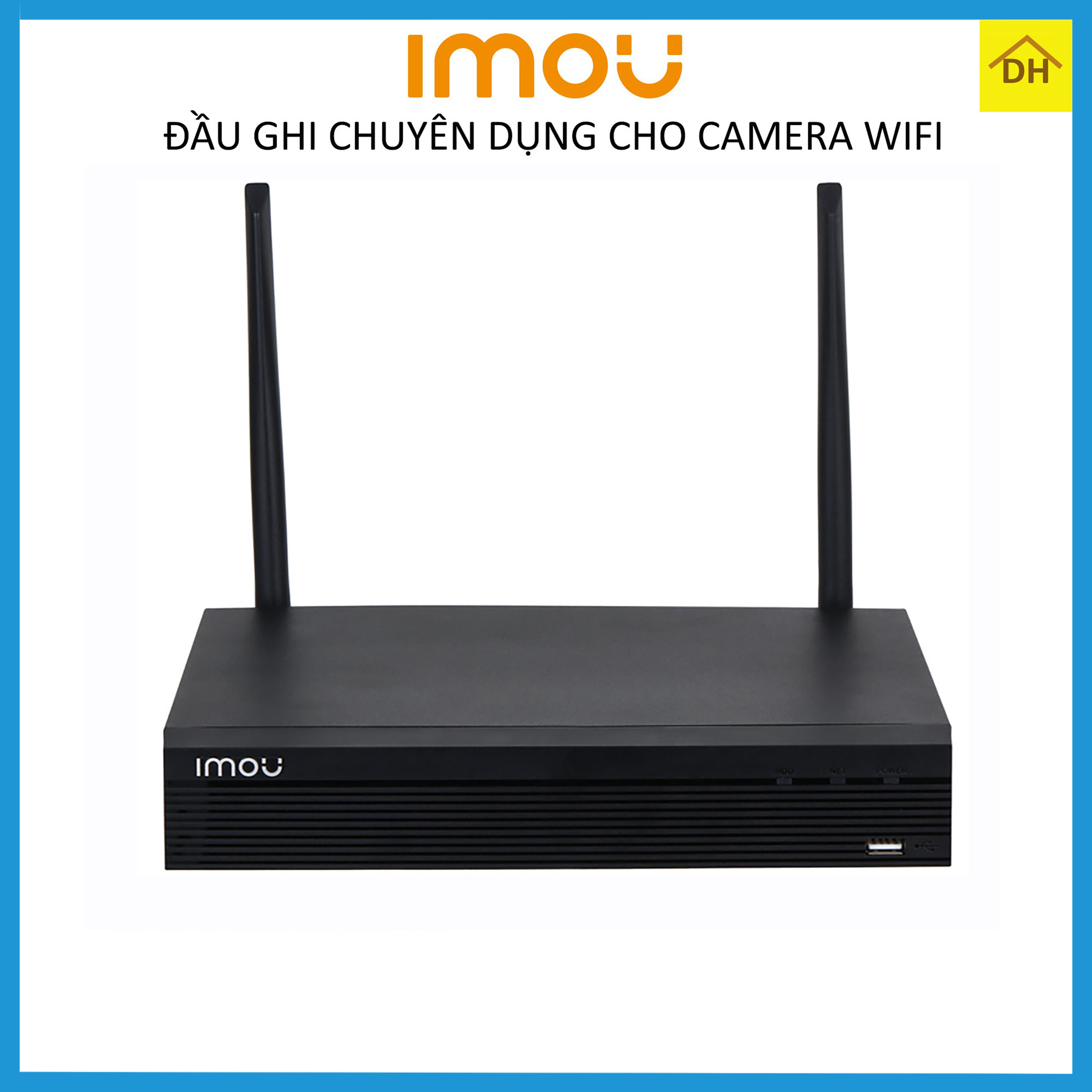 Đầu Ghi Hình Wfi IMOU 8 Kênh Chuyên Dụng Cho Camera IMOU- Hàng Chính Hãng