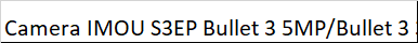 Camera IMOU S3EP Bullet 3 5MP- Đàm Thoại 2 Chiều- Ban Đêm Có Màu- Góc Nhìn Siêu Rộng - Wifi Ngoài Trời Chính Hãng