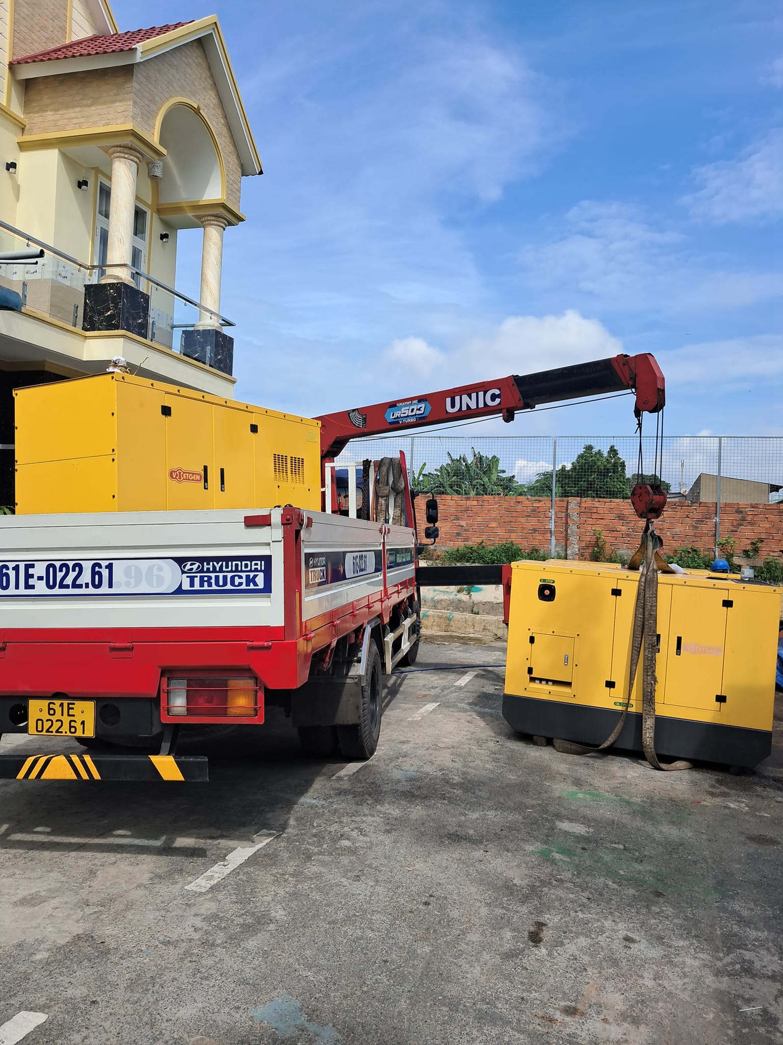 Dịch vụ cho thuê máy phát điện tại Dĩ An Bình Dương