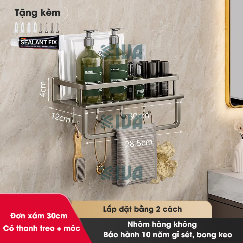 Đôi xám Boro 60cm + thanh