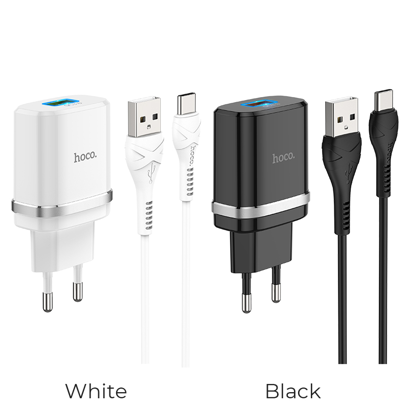 [SE62] Bộ sạc Cóc Cáp hoco 12Q Type C