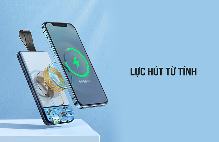 [SE385]Pin sạc dự phòng không dây 10000mAh PD20W Remax RPP-226 mã