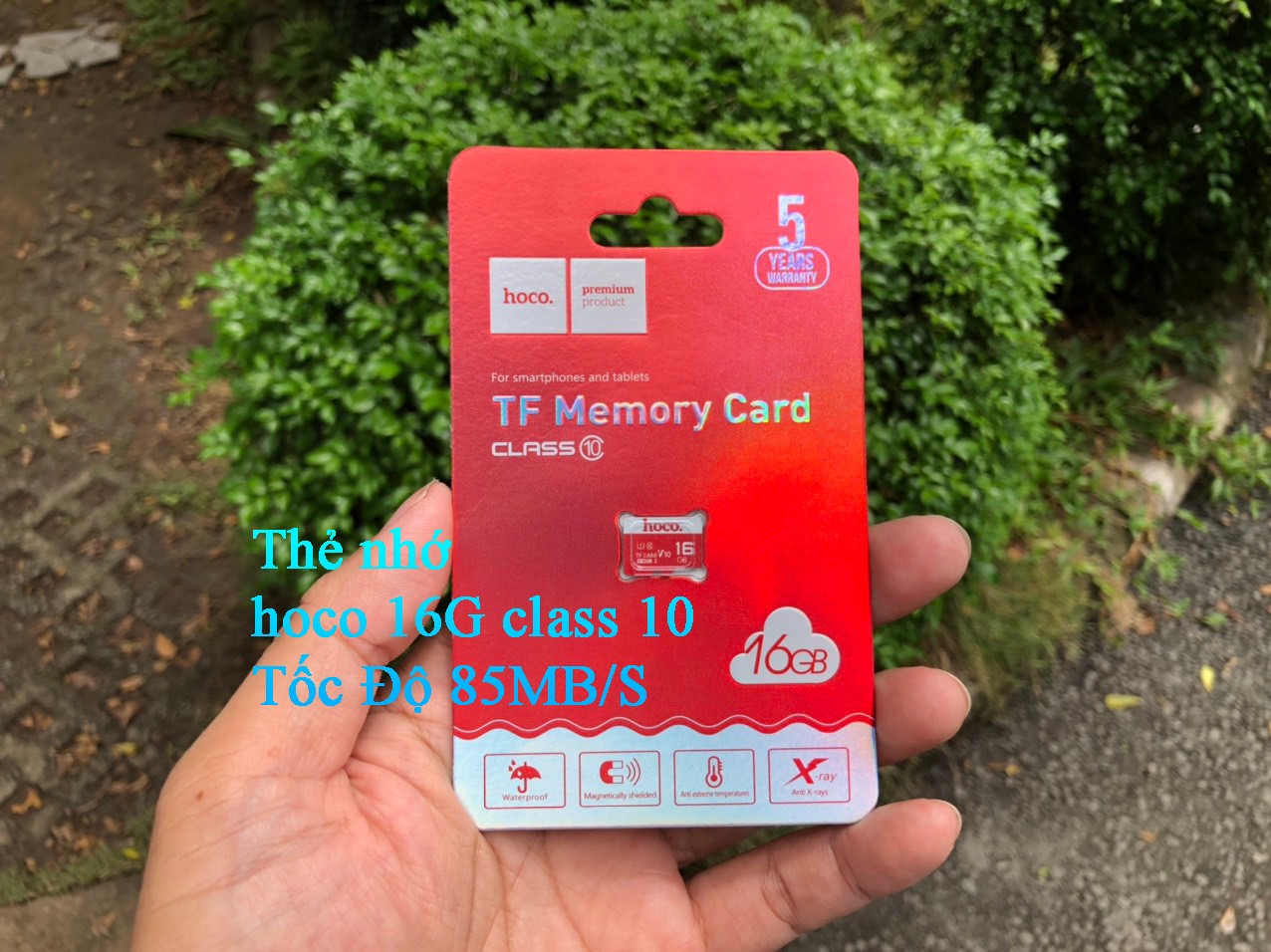 Thẻ nhớ Micro SD Hoco 16G 85MB/S class 10 mã SE63