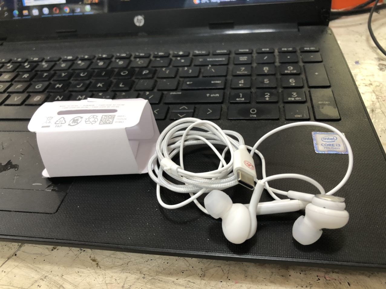 [SE35] Tai Nghe Note 10 Type C Linh kiện