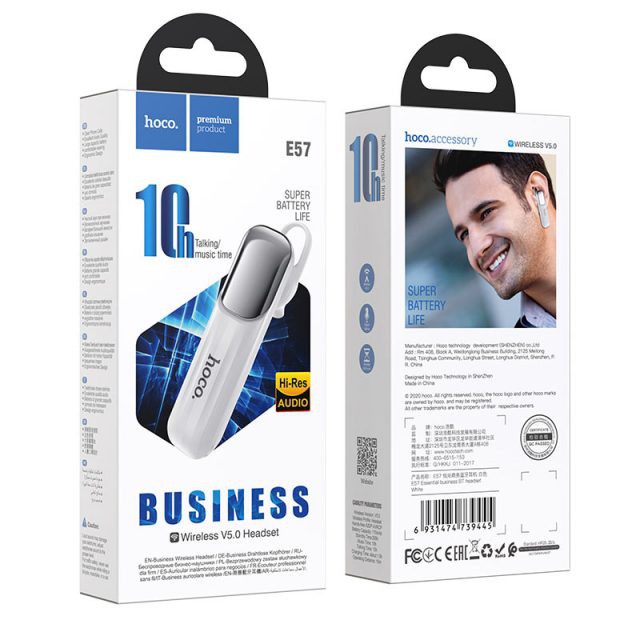 [SE92]Tai Nghe Bluetooth Hoco E57 Pin nghe nhạc 10 tiếng