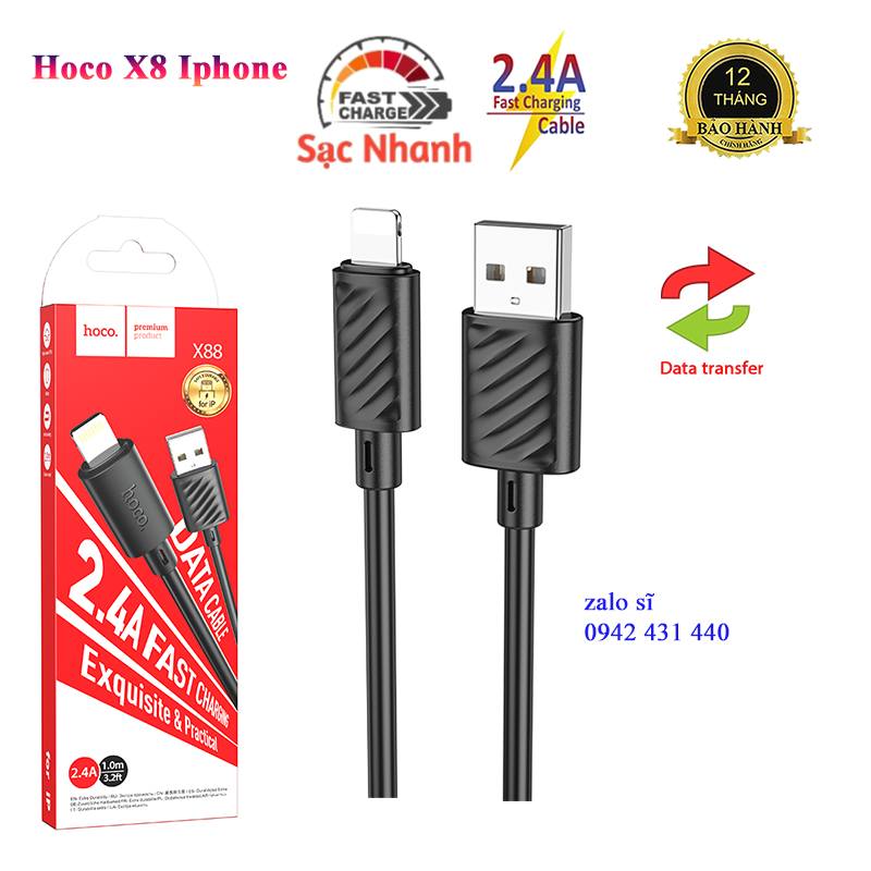 [SE11]Cáp sạc Hoco X88 iphone