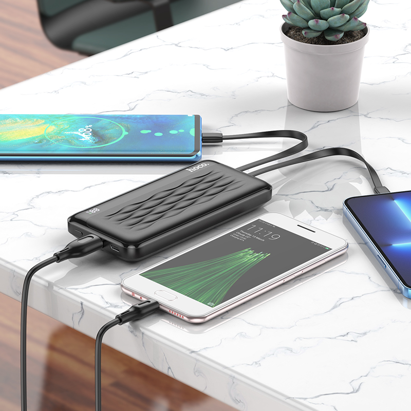 [SE250][20000][QC30] PIN DỰ PHÒNG HOCO J90A-10000MAH PD+QC3.0 22.5W