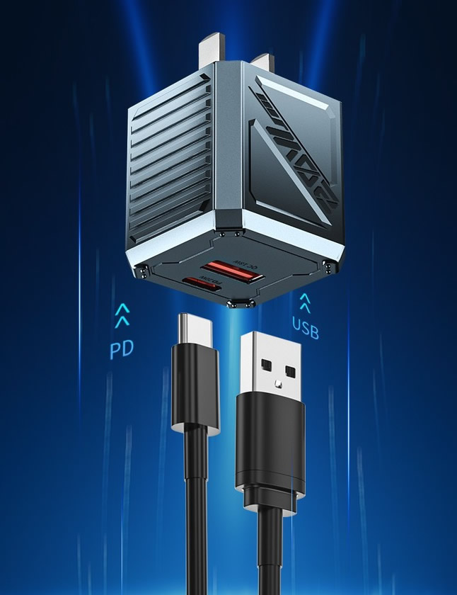 [SE115] CỐC SẠC NHANH WEKOME WP-U146 A+C QC3.0+PD 20W