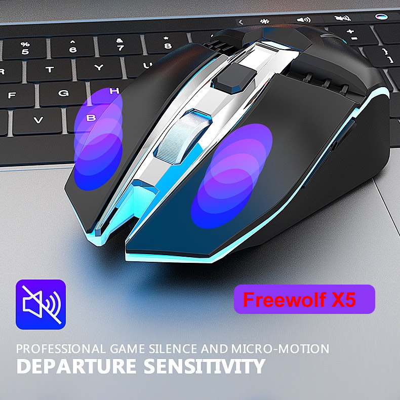 [SE95]Chuột Không dây Chính hãng freewolf x5