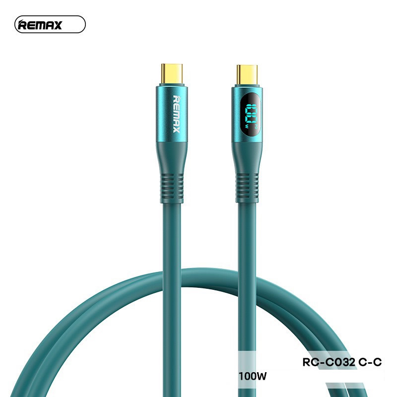 [SE80]CÁP TYPE C RA TYPE C 100W REMAX RC-C032