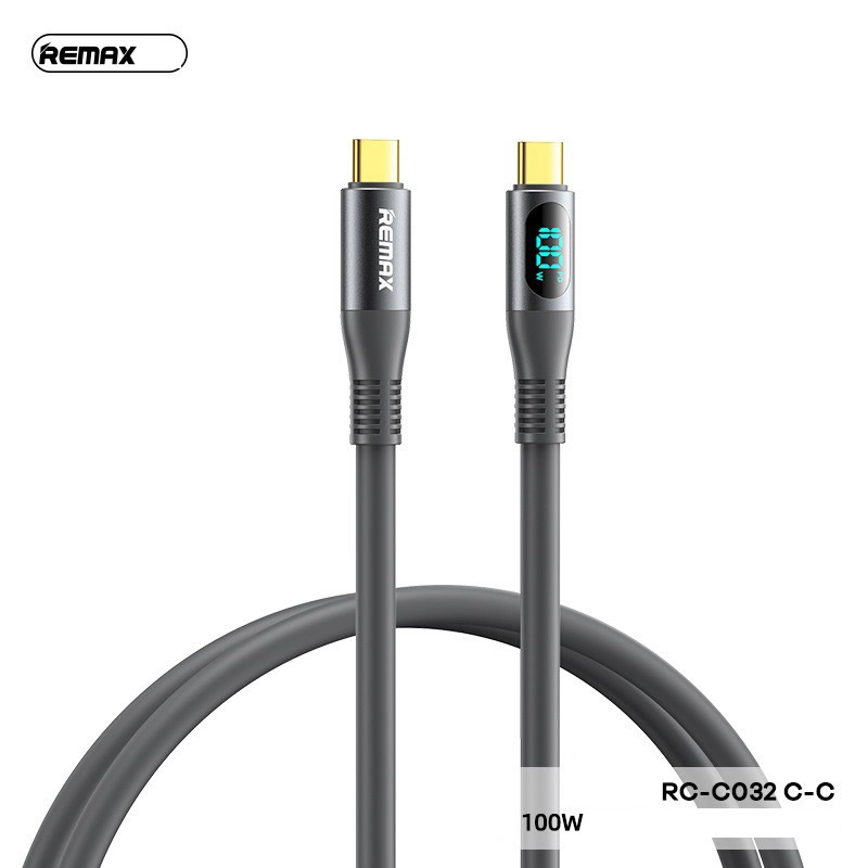 [SE80]CÁP TYPE C RA TYPE C 100W REMAX RC-C032