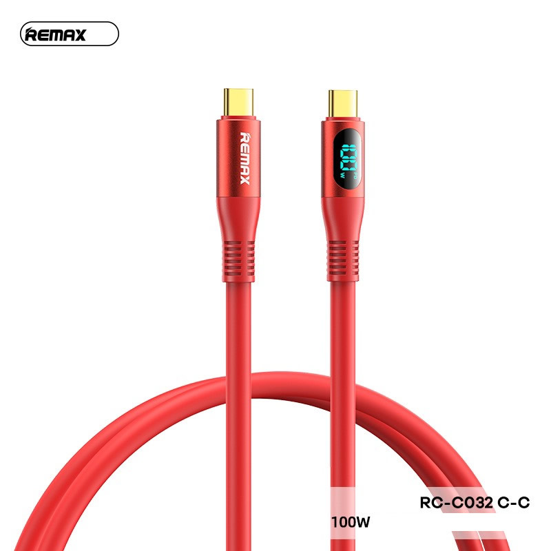[SE80]CÁP TYPE C RA TYPE C 100W REMAX RC-C032