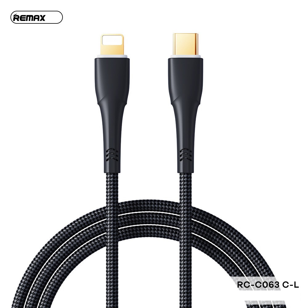 [SE40] CÁP TYPE C RA LIGHNING (PD) REMAX RC-C063