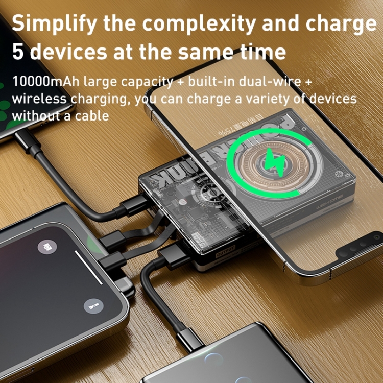 [SE415]PIN SẠC DỰ PHÒNG KHÔNG DÂY MAGNETIC WEKOME WP-331 10000MAH QC3.0+PD 22.5W