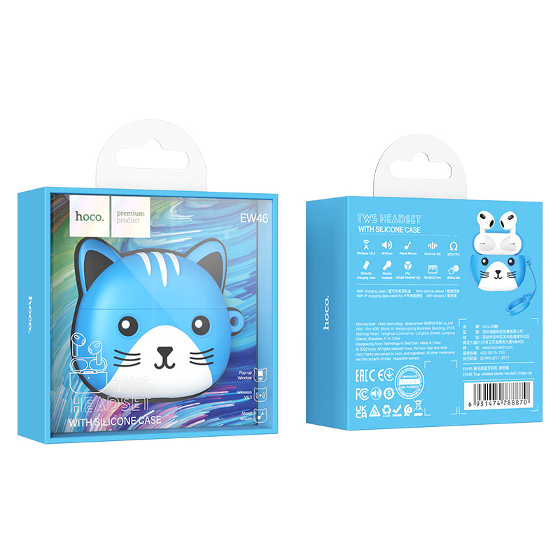 [SE180]Tai Nghe True Wireless Hoco ew46 V5.3 30mAh/300mAh