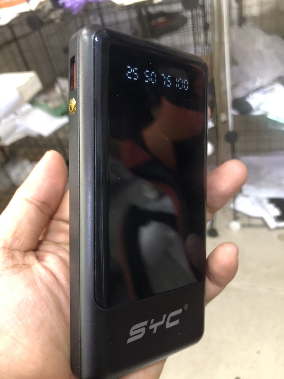 [SE122] Pin sạc Dự Phòng SYC S139  10000 mah tích hợp 4 cáp sạc