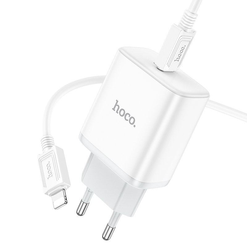 [SE80] Bộ cốc cáp hoco C104A 20W(PD/QC/FCP/AFC) (Type C To Lightning)