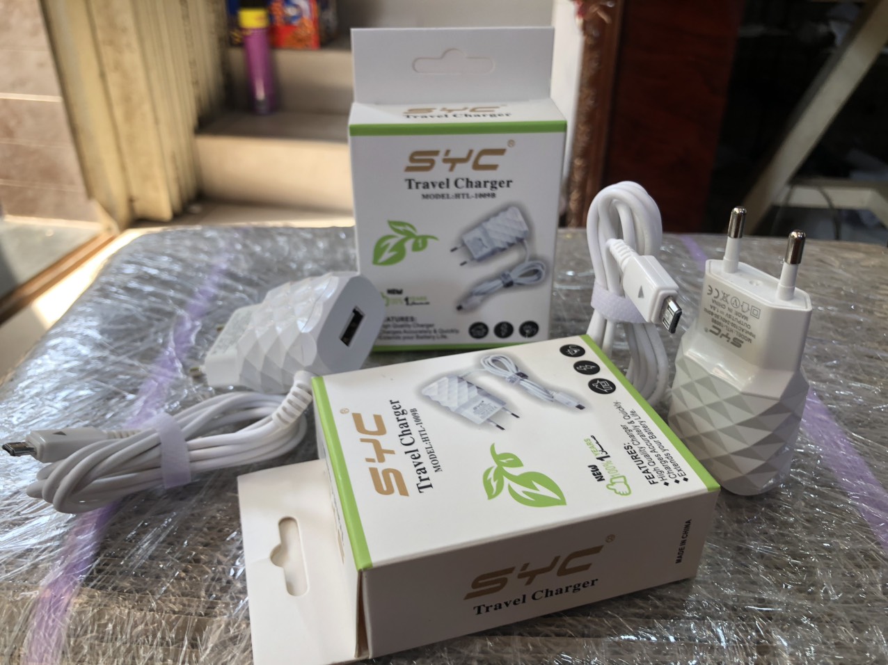 [SE18.8]Cóc sạc kèm dây SYC 1009B 5v 1.5A