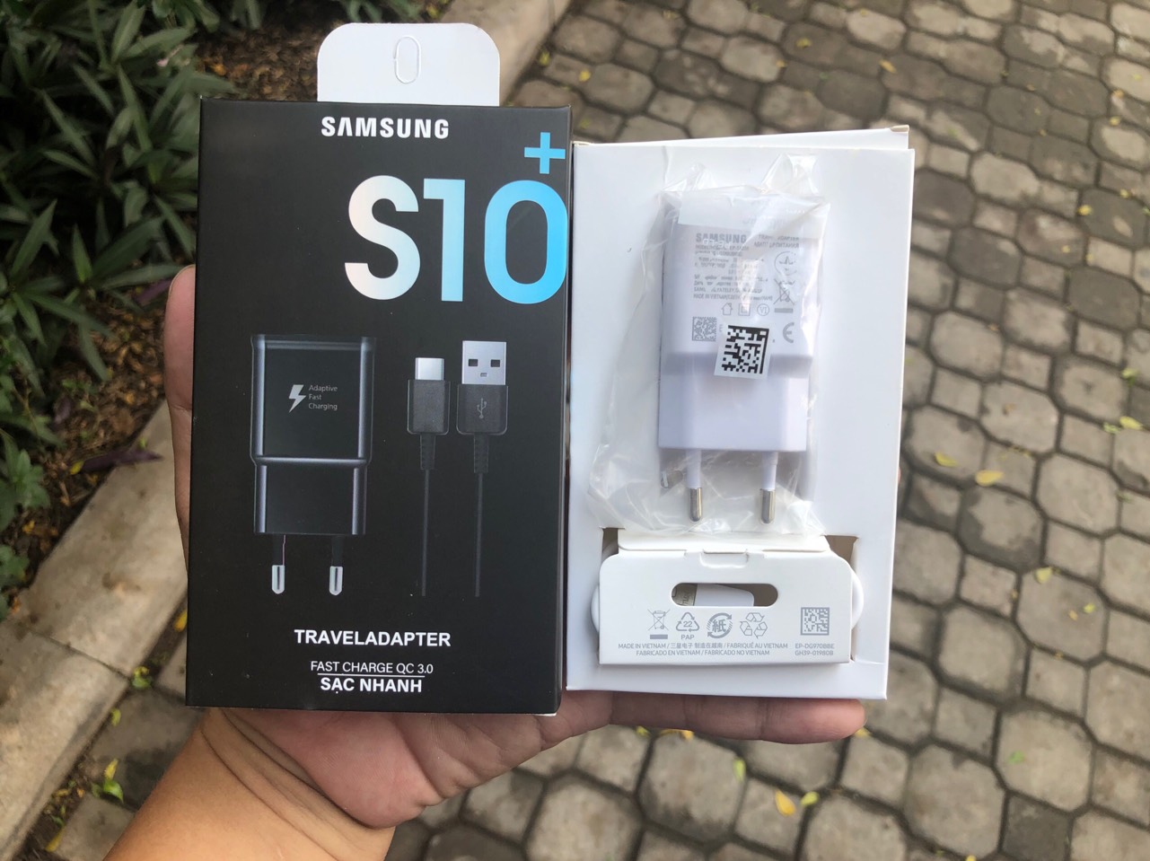 [SE36] Bộ sạc S10 Zin Chuẩn 15W Type C Full Box