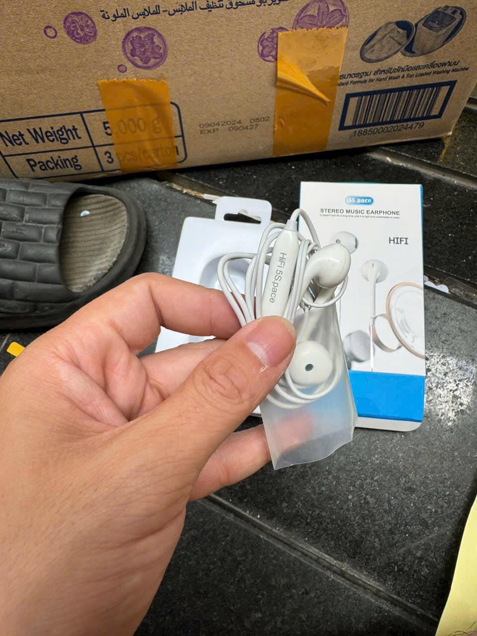 [SE13.5]Tai nghe Jack 3.5 chính hãng 5S.pace âm thanh rất hay