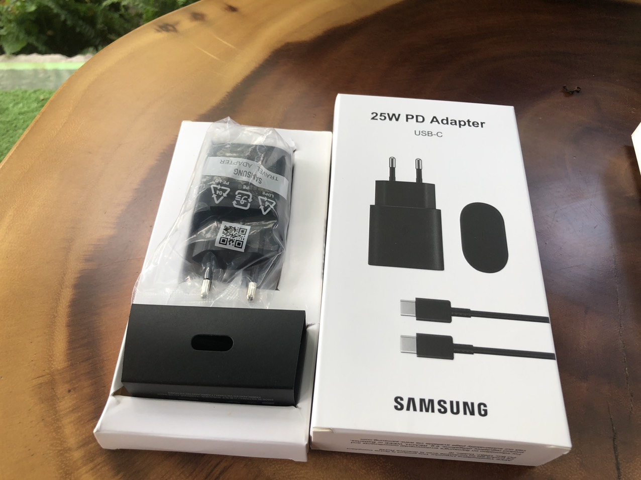 [SE52]Bộ sạc Note 10 25W zin kèm cáp Type C to Type C Full Box báo sạc siêu nhanh