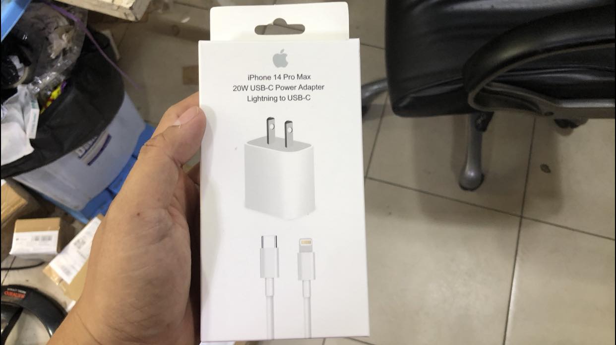 Vỏ Hộp Combo Bộ sạc iphone 13 promax 20W dành cho anh em cửa hàng