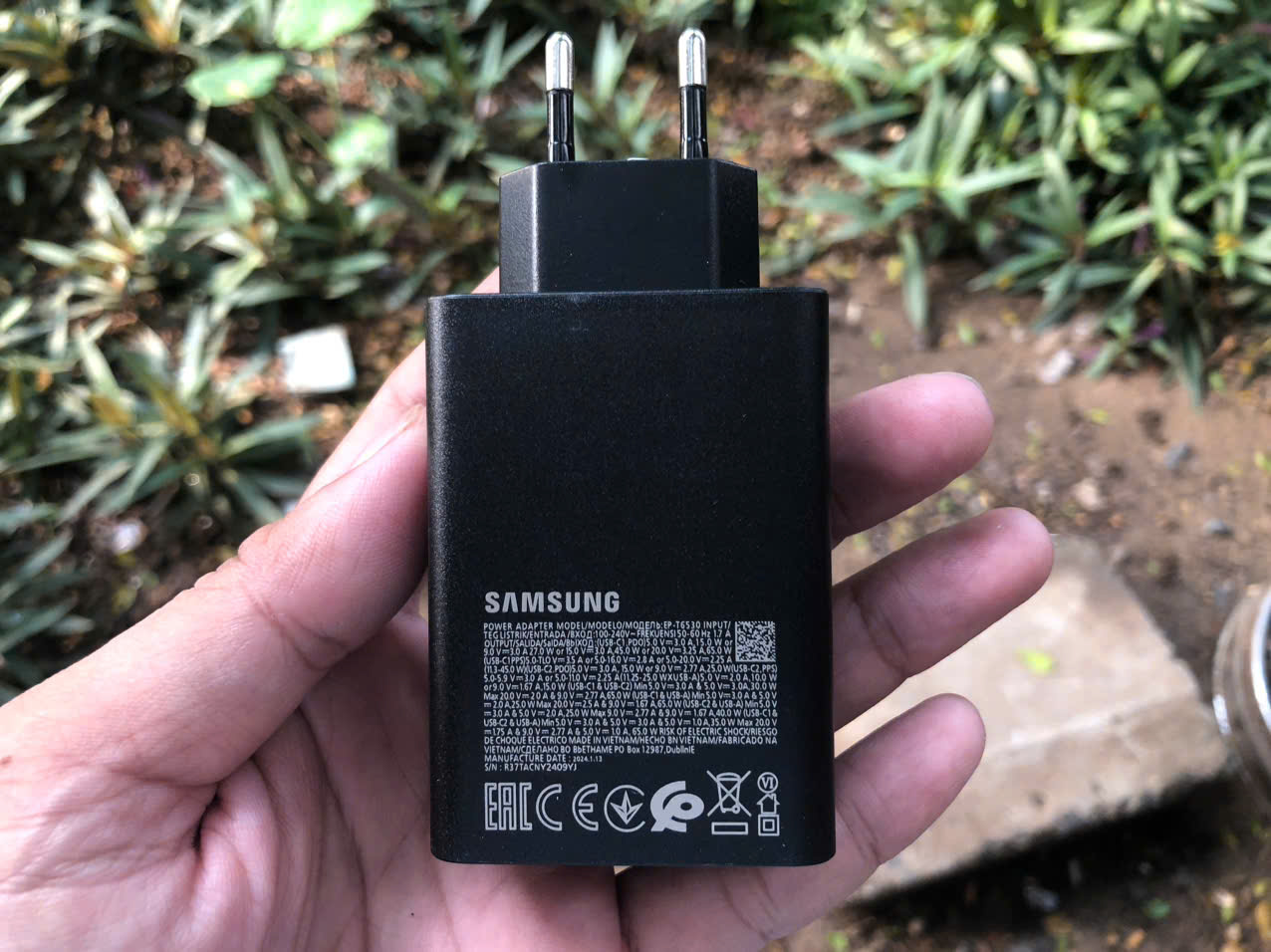[SE132] Củ sạc samsung 3 cổng 67W 1 USB + 2PD cao cấp