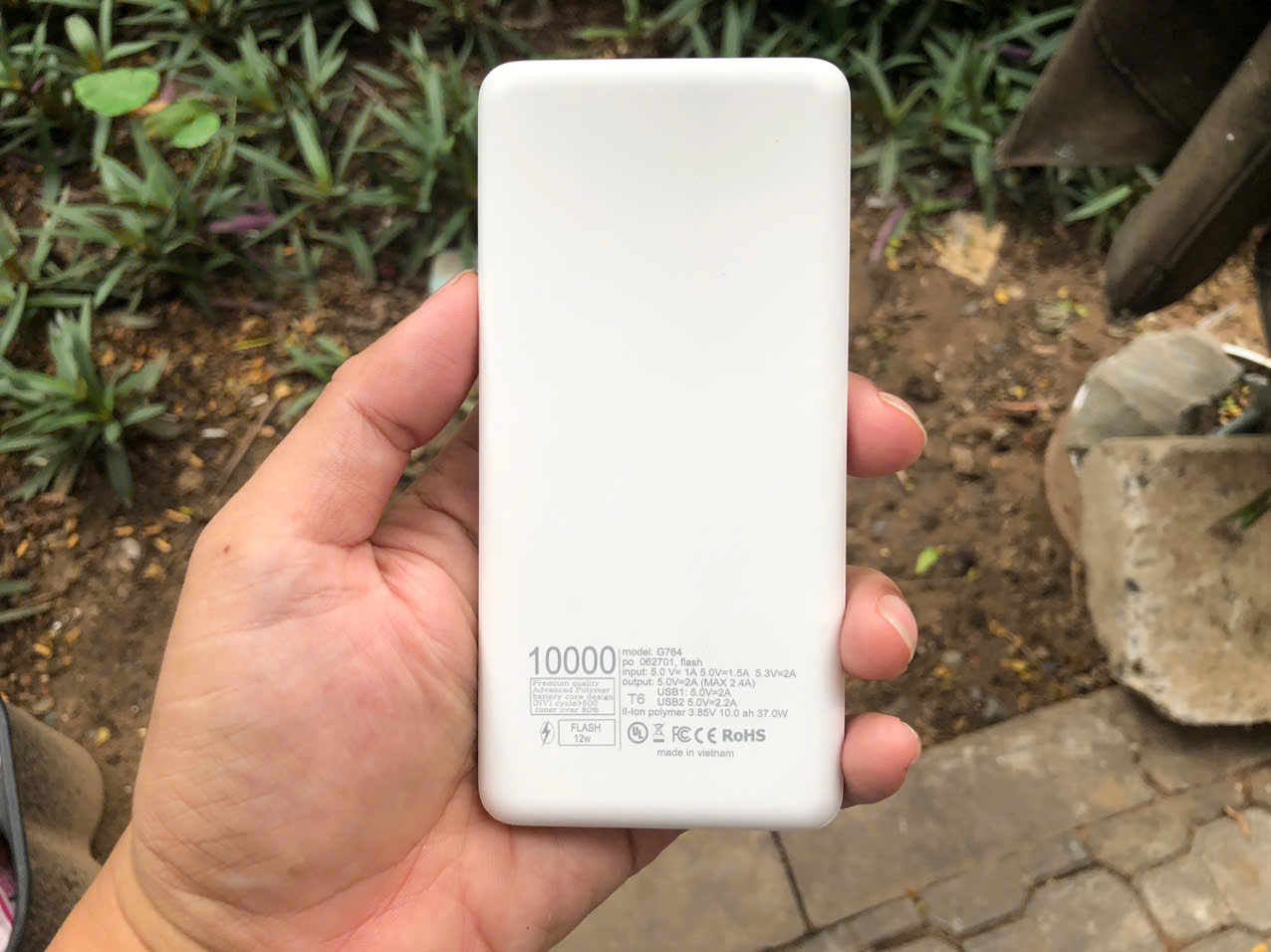 [SE103] Sạc Dự Phòng chuẩn dung lượng 5S Space 10.000 mah