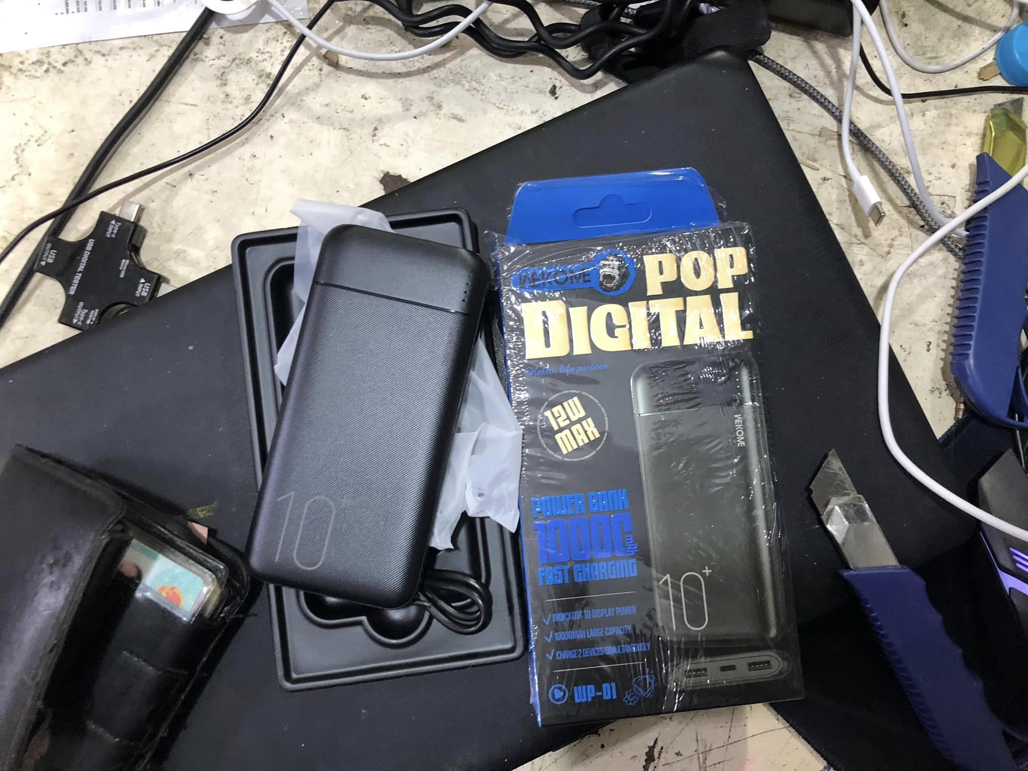 [SE93]Sạc dự phòng wekome wp 01 10.000 mAH
