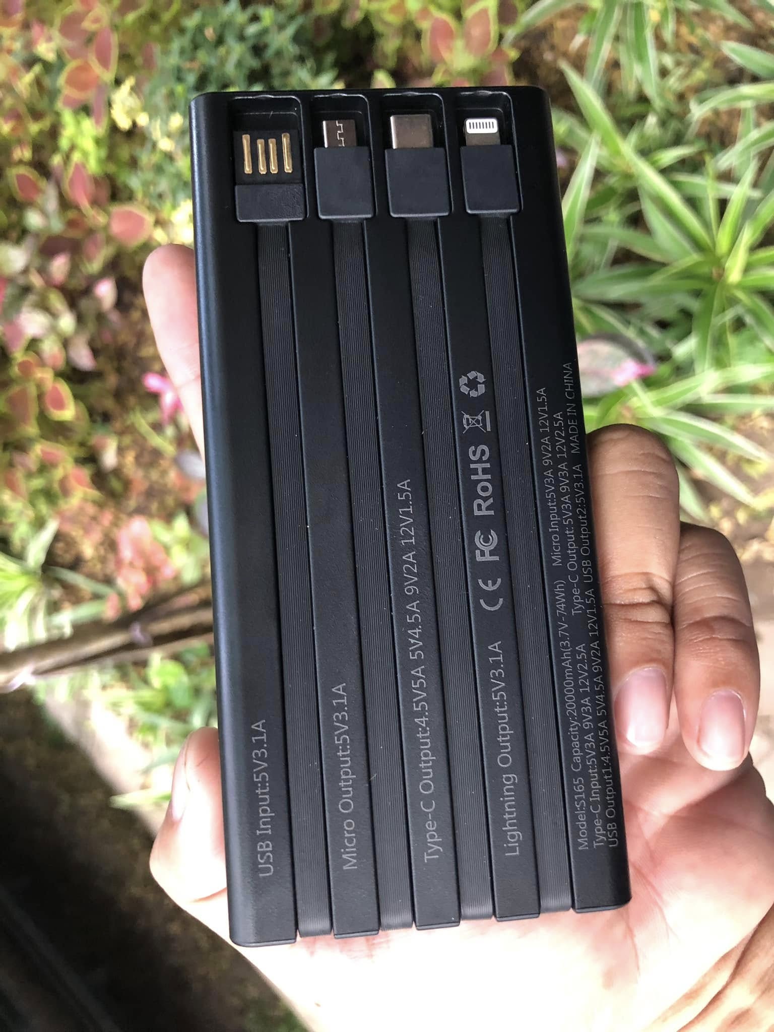 [SE210] Sạc dự phòng SYC S165 20000 mah đủ dung lượng