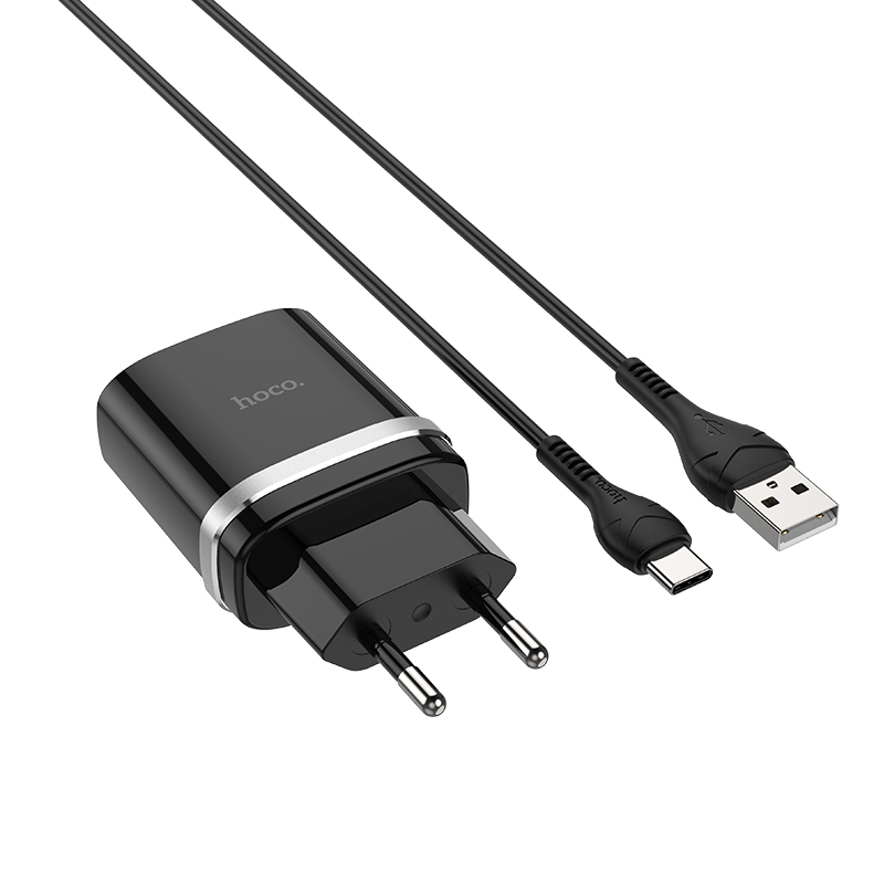 [SE62] Bộ sạc Cóc Cáp hoco 12Q Type C