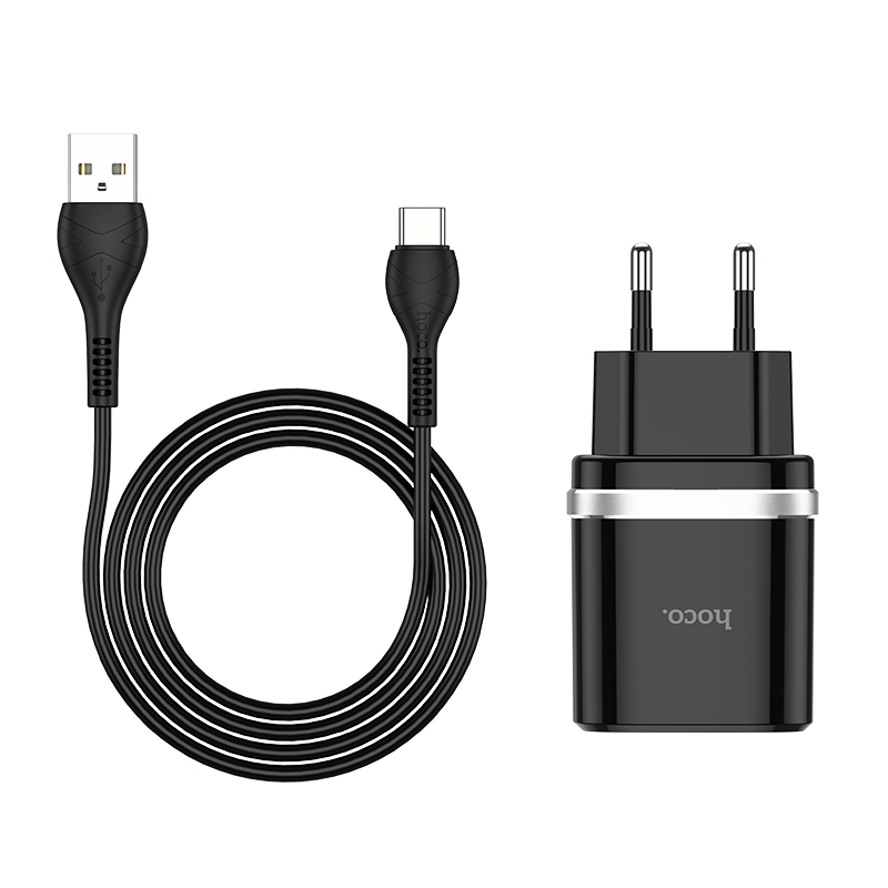 [SE62] Bộ sạc Cóc Cáp hoco 12Q Type C