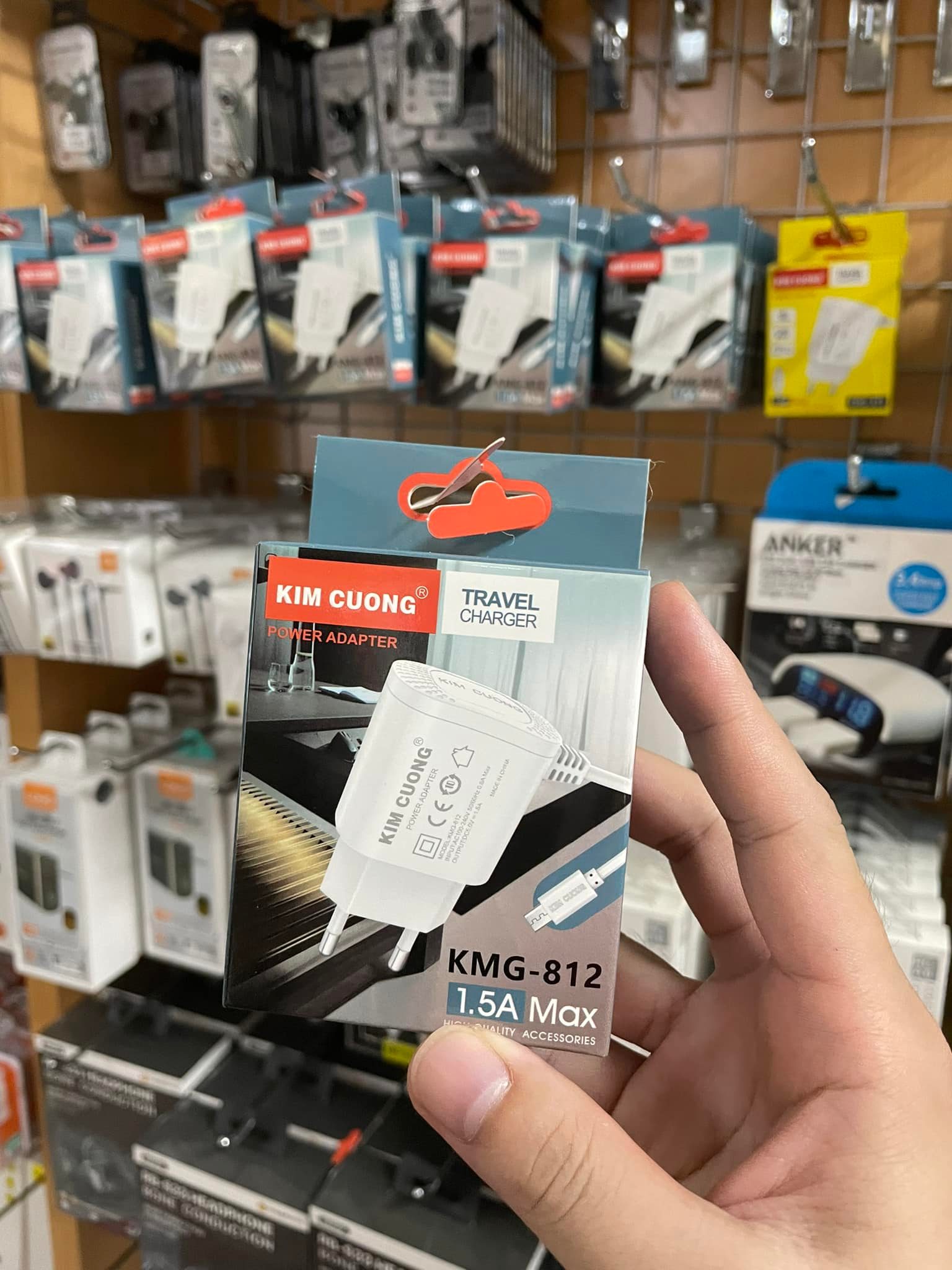 [SE18.8] Sạc Kim Cương 812 Liền Dây Micro Usb