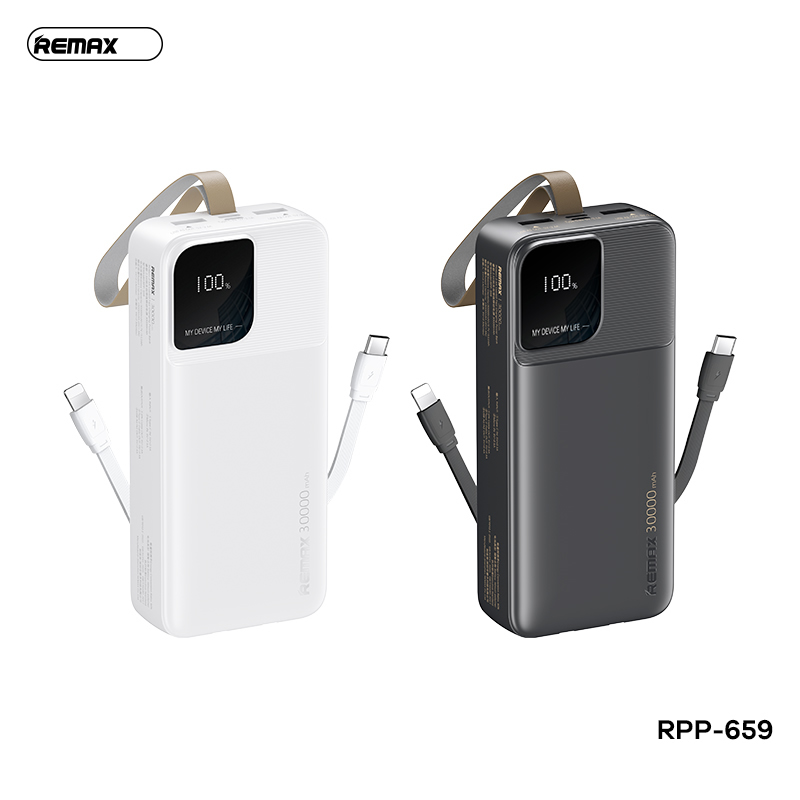 [SE320] Pin sạc dự phòng Remax RPP-659 30000mAh 2.4A