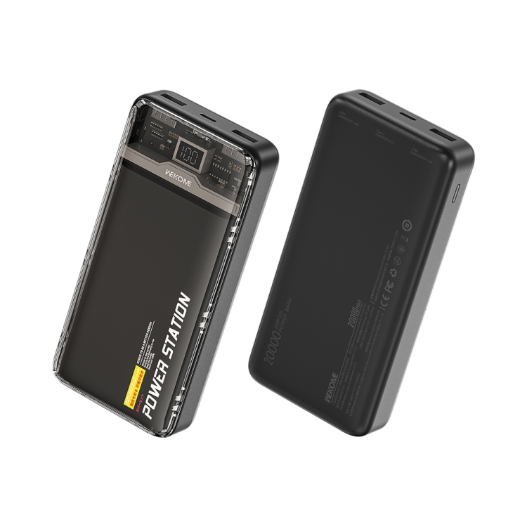 [SE255]Pin dự phòng WEKOME WP-349 20000mAh input TypeC, 2 USB output 2.1A, thiết kế cực đẹp