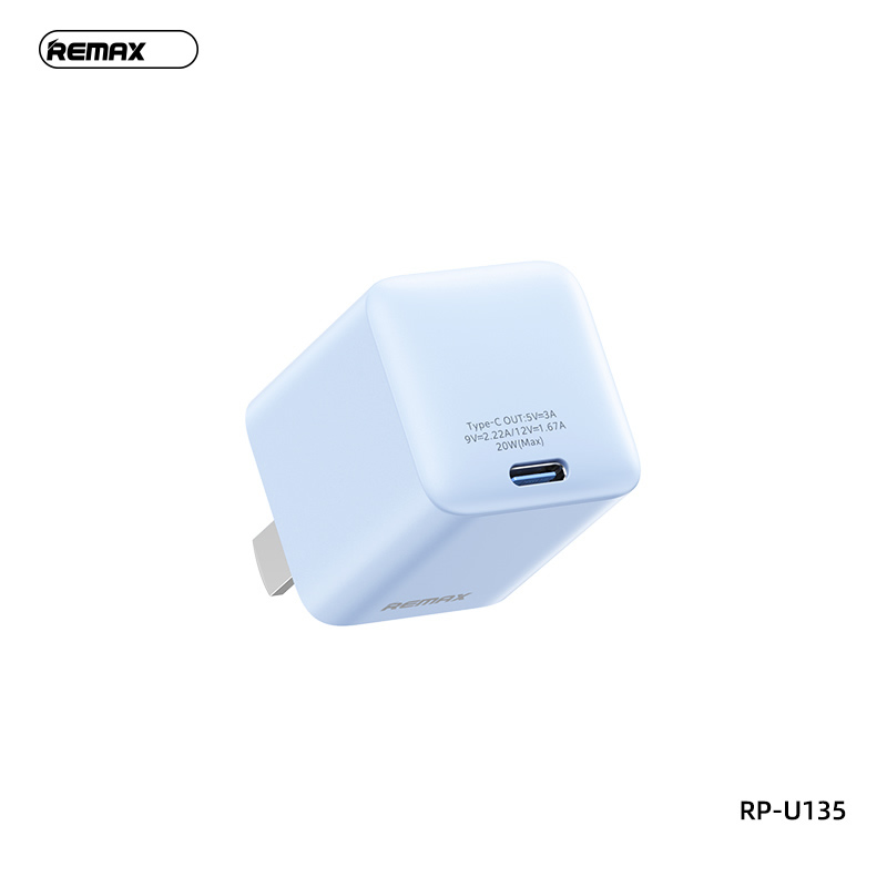 [SE88]Cốc sạc nhanh cổng Type C Remax RP-U135 PD 20W
