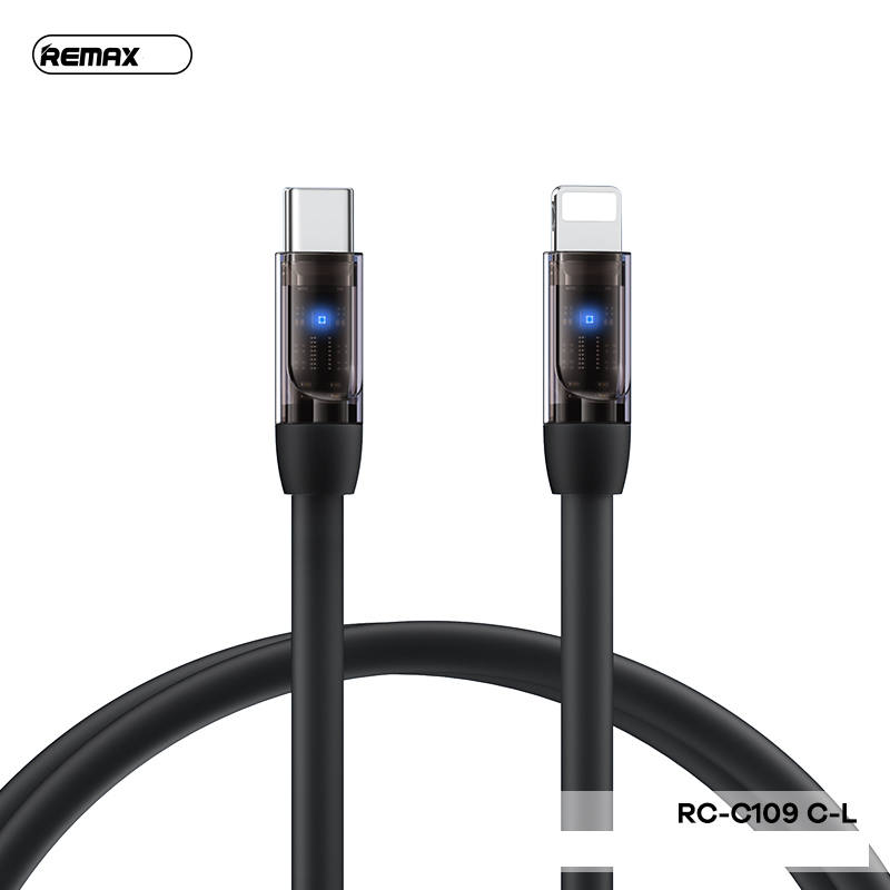[SE65]CÁP TYPE C RA LIGHNING (PD) 30W REMAX RC - C109 C-L DÀI 1M2