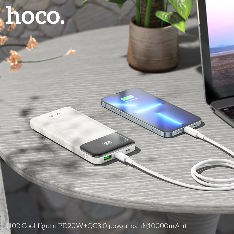 [SE170]Pin sạc dự phòng J102 10000mAh QC3.0 + PD20W