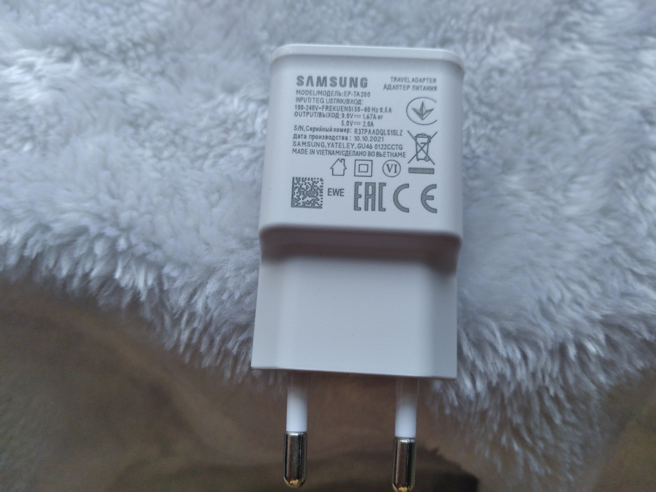 [SE21] Cóc sạc S10 Chuẩn zin xịn
